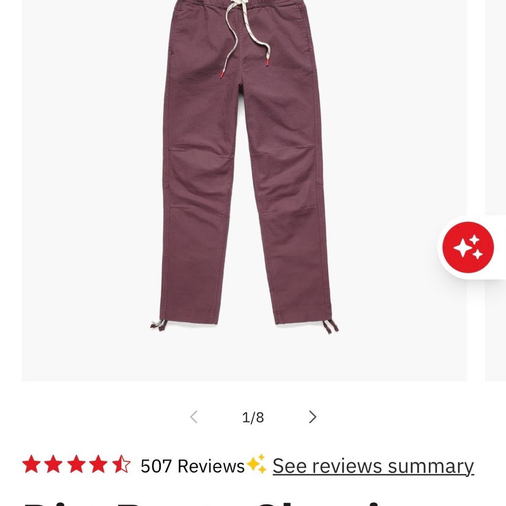 Topo Designs Dirt Pants Classic